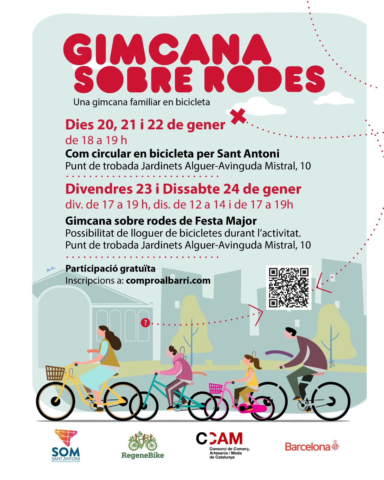 Gimcana sobre rodes: una Festa Major activa i familiar